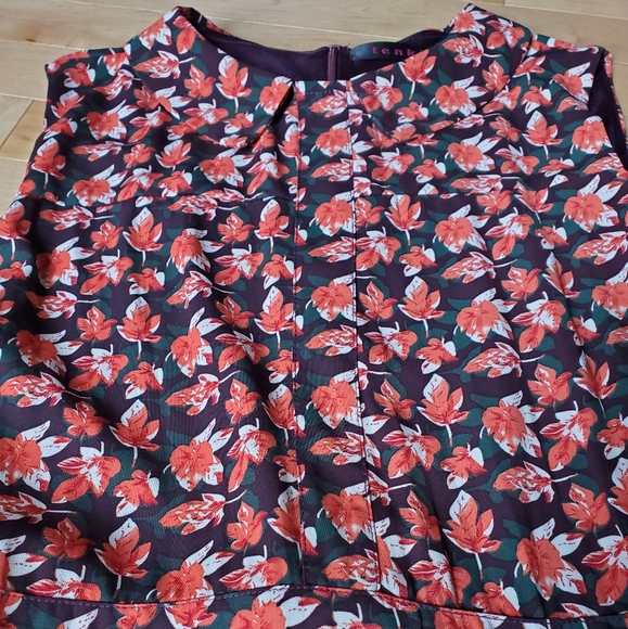 Tenki Autumn Leaves dress size medium - Picture 2 of 6